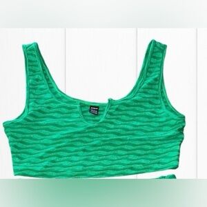 SHEIN Green Tank Top, Size Large